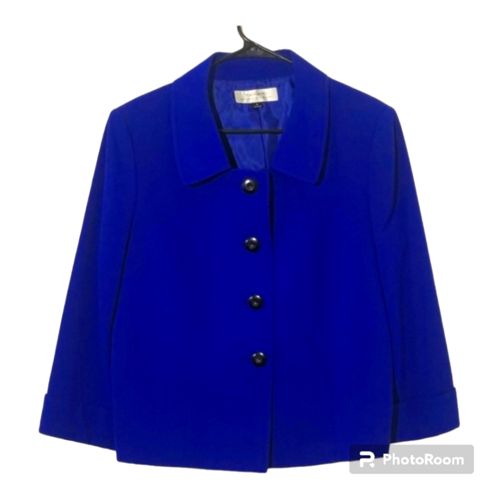 Tahari Royal Blue Blazer